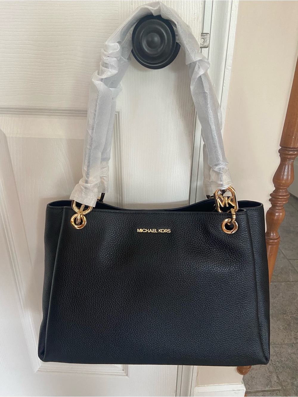 Michael Kors Trisha Large Triple Gusset Shoulder bag - new!